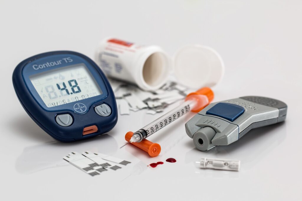 Diabetes machine picture